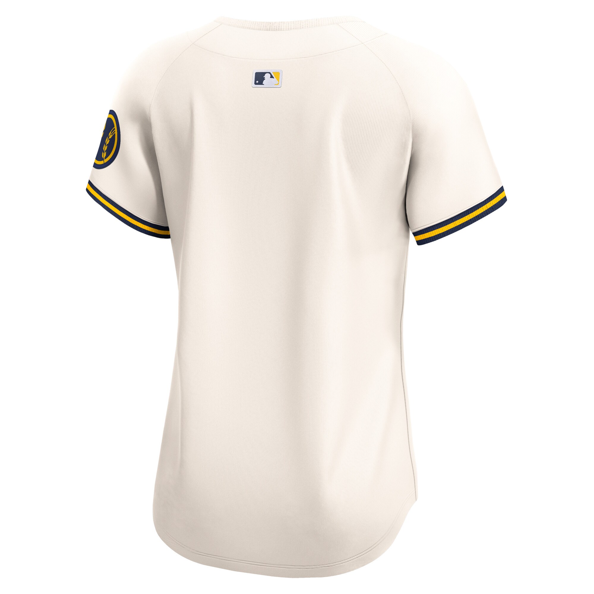 Milwaukee Brewers Cream Home Limited MLB Jersey Women's