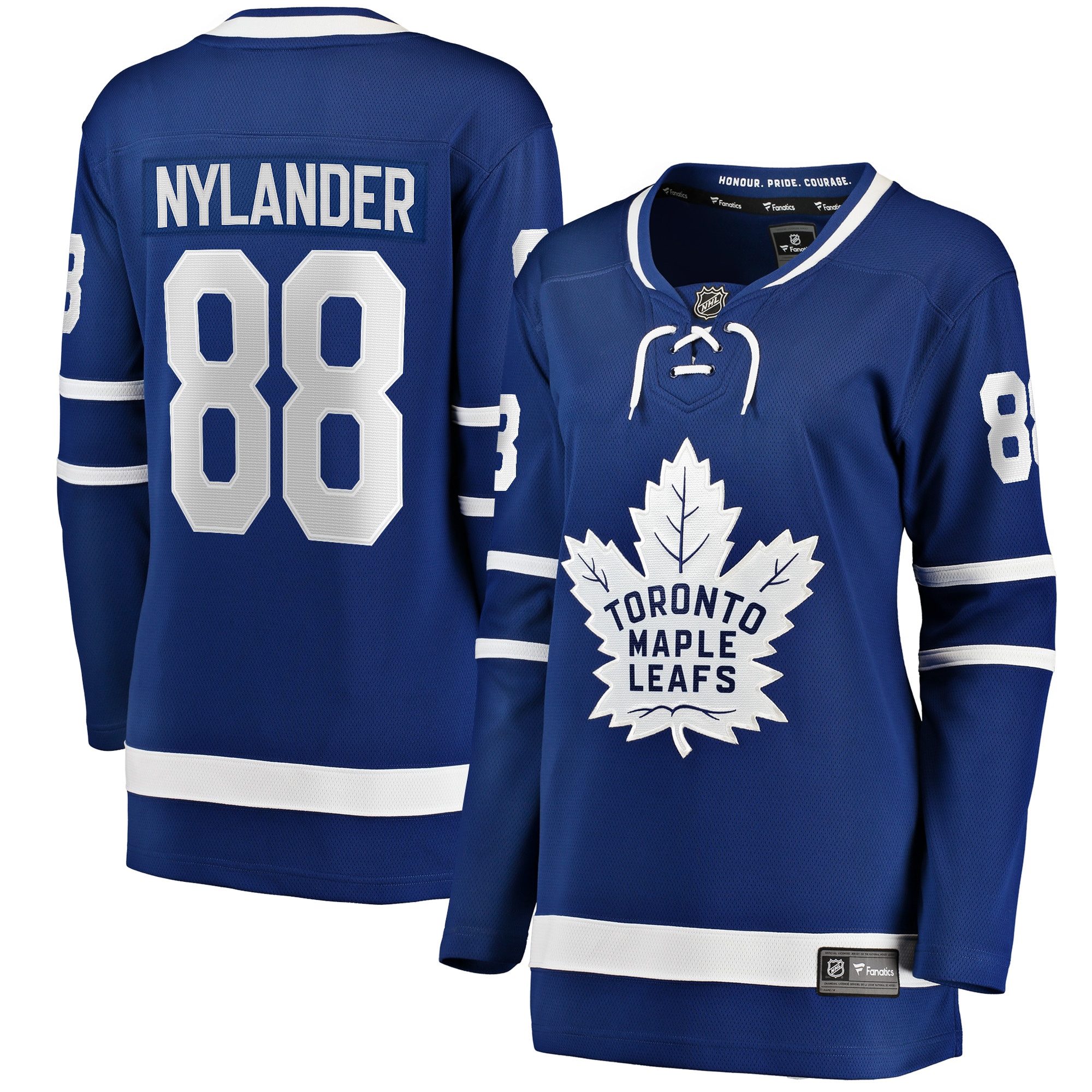 Toronto Maple Leafs William Nylander Blue Home Team Breakaway Player NHL Jersey Women's
