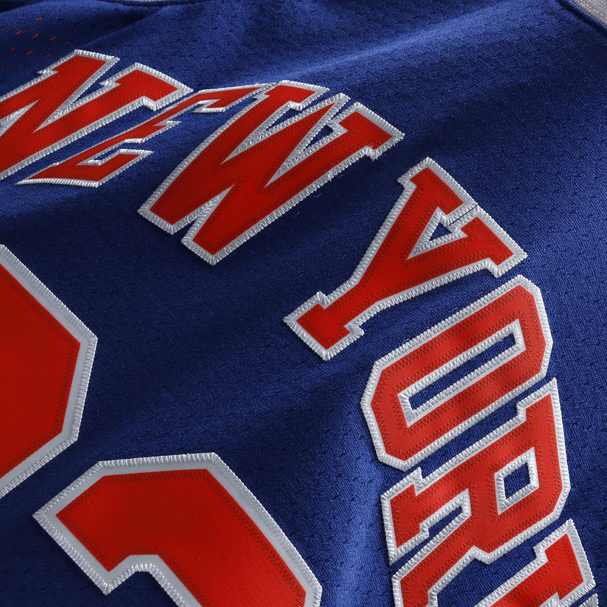 Patrick Ewing New York Knicks Mitchell Ness 1991-92 Hardwood Classics Swingman Blue NBA Jersey Men's