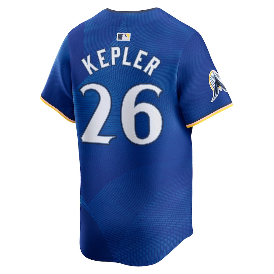Max Kepler 26 Minnesota Twins 2024 City Connect Limited Royal MLB Jersey Men's