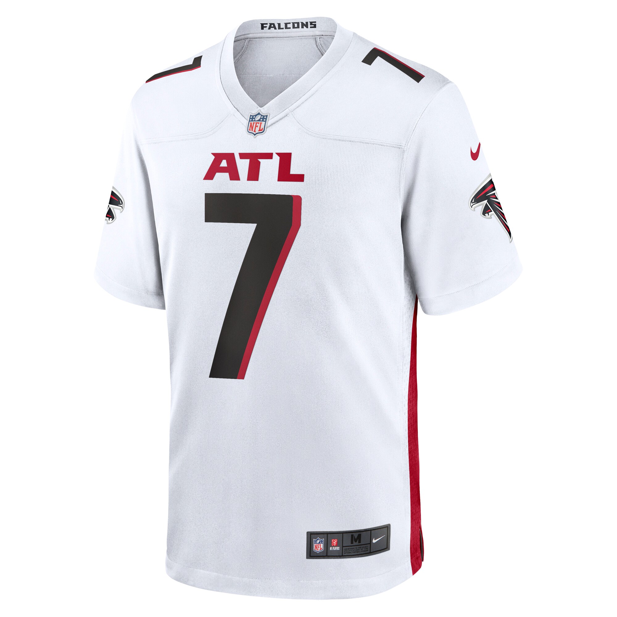 Atlanta Falcons Bijan Robinson White Game NFL Jersey Men's