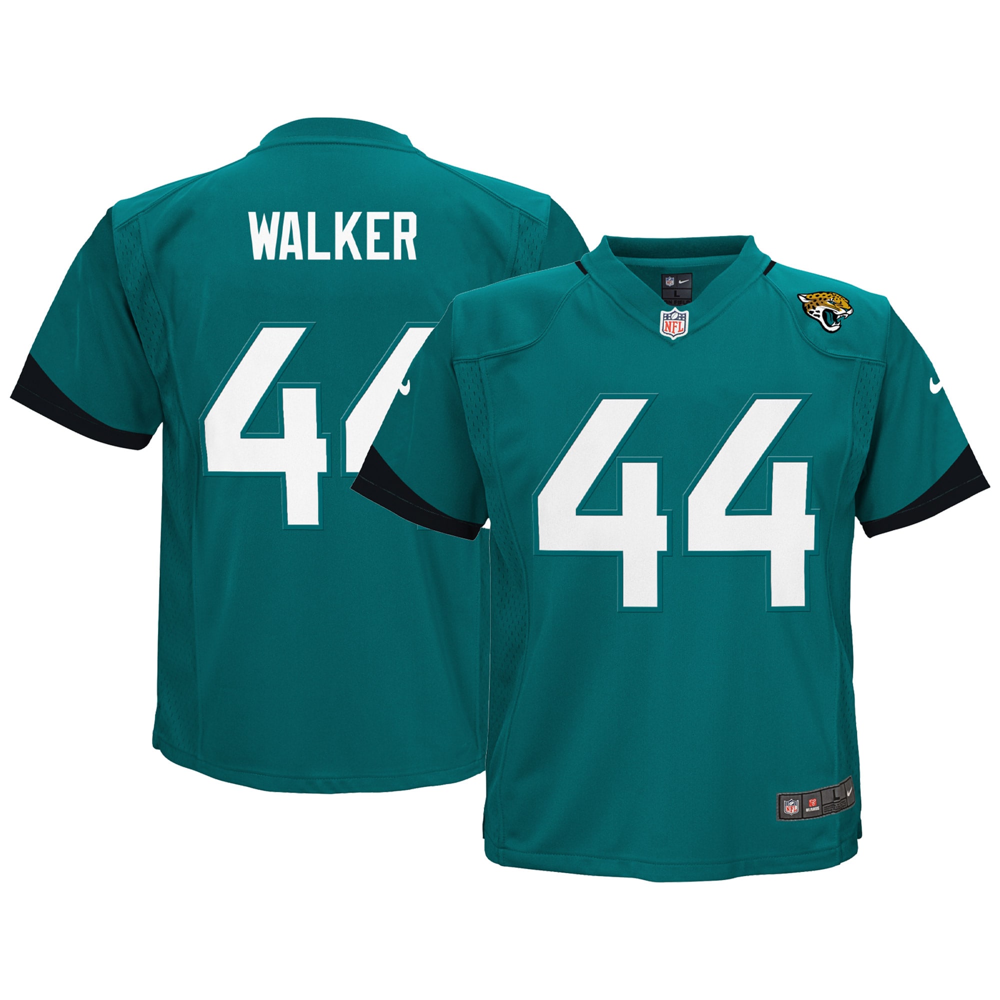 Preschool Jacksonville Jaguars Travon Walker Teal Game NFL Jersey Men's