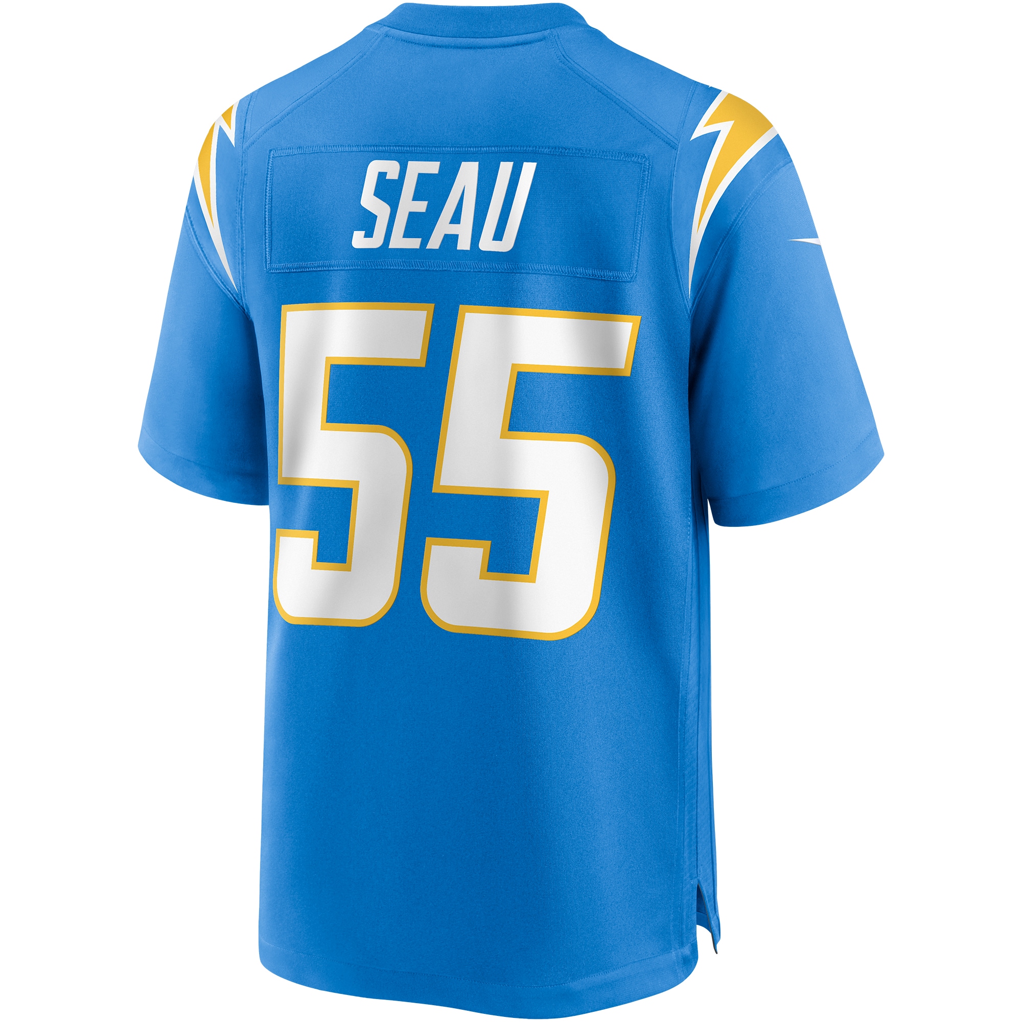 Los Angeles Chargers Junior Seau Powder Blue Game Retired Player NFL Jersey Men's