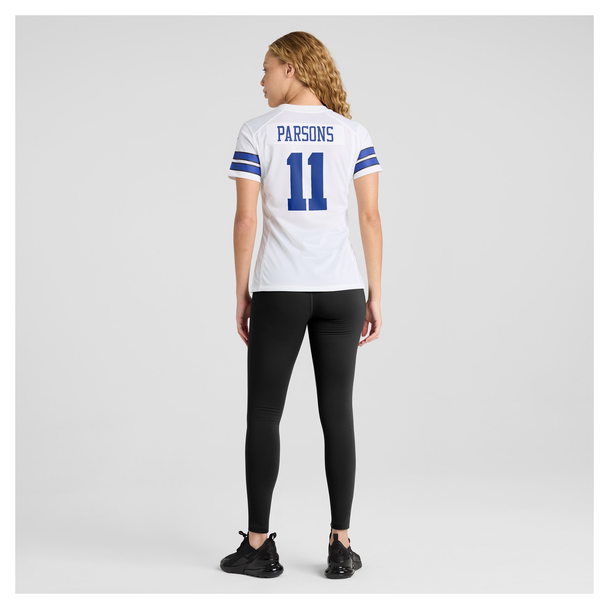 Dallas Cowboys Micah Parsons White Game Player NFL Jersey Women's