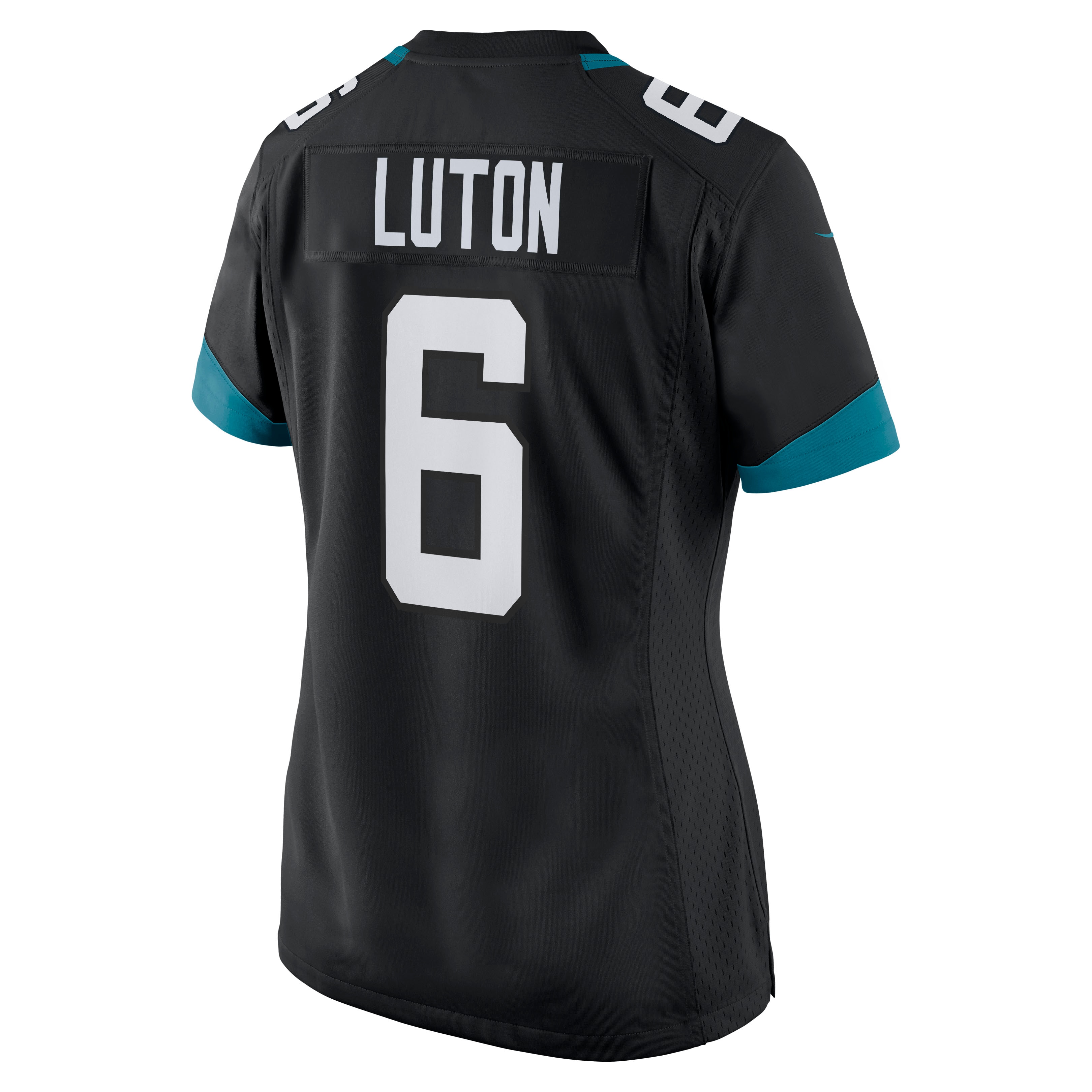 Jacksonville Jaguars Jake Luton Black Game NFL Jersey Women's