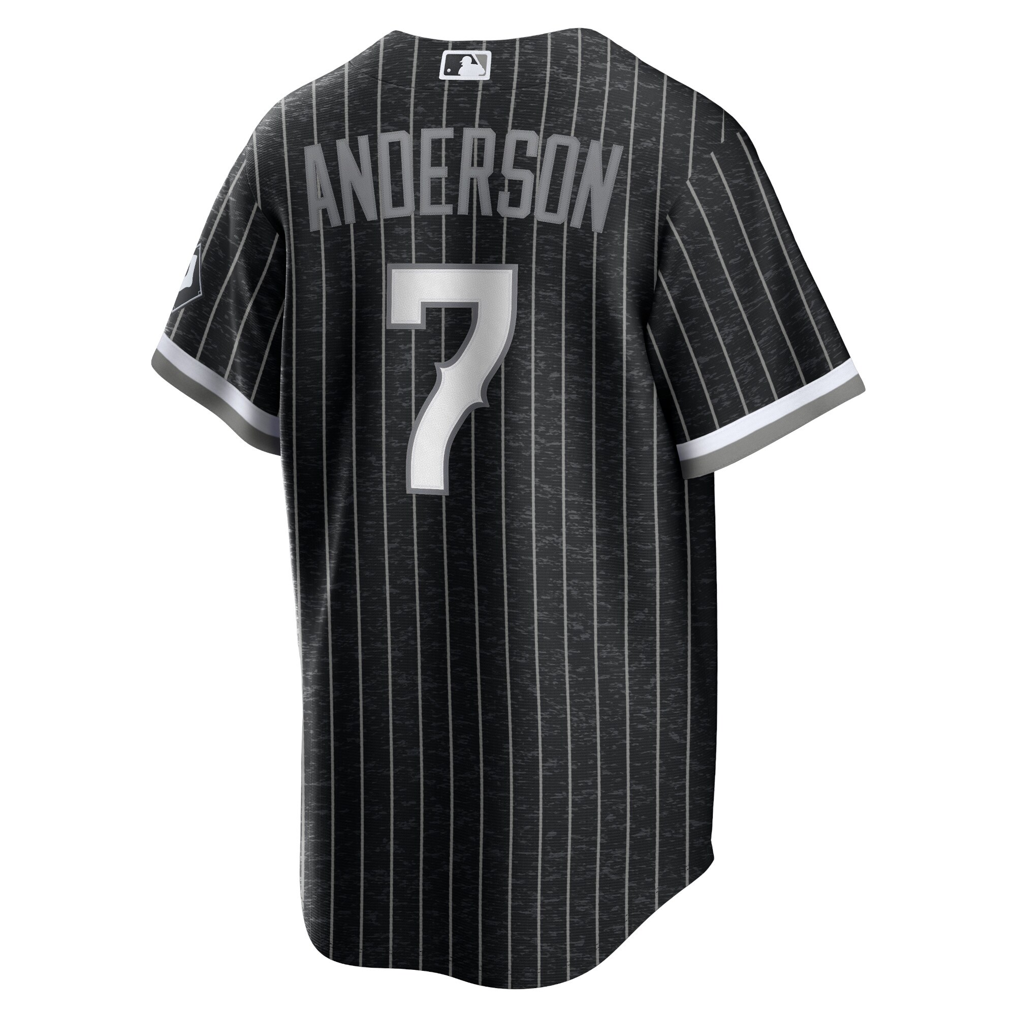 Chicago White Sox Tim Anderson Black City Connect Player MLB Jersey Men's