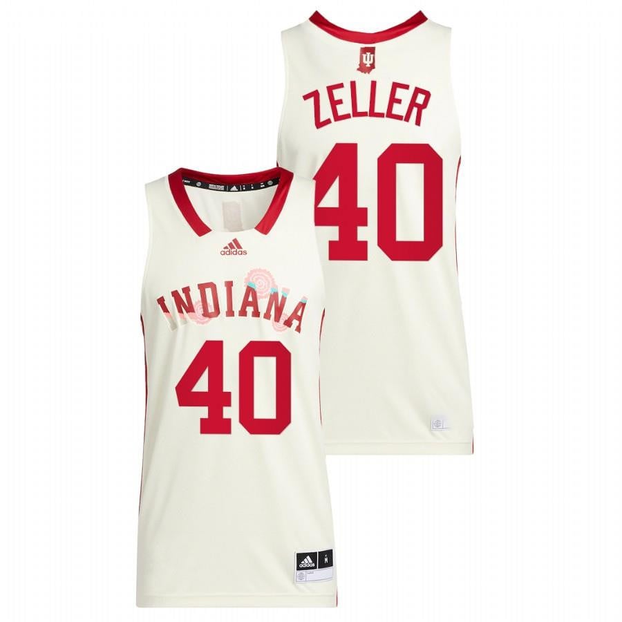 Cody Zeller 4 White Indiana Hoosiers Honoring Black Excellence NCAA Jersey Men's