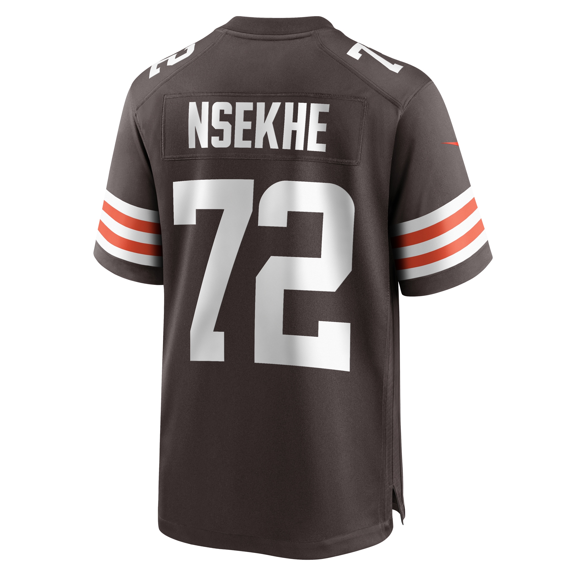 Cleveland Browns Ty Nsekhe Brown Game NFL Jersey Men's