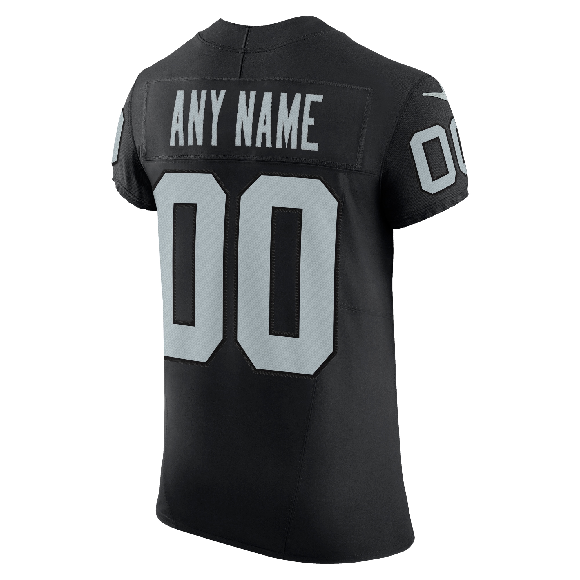 Las Vegas Raiders Black Vapor F.U.S.E. Elite Custom NFL Jersey Men's