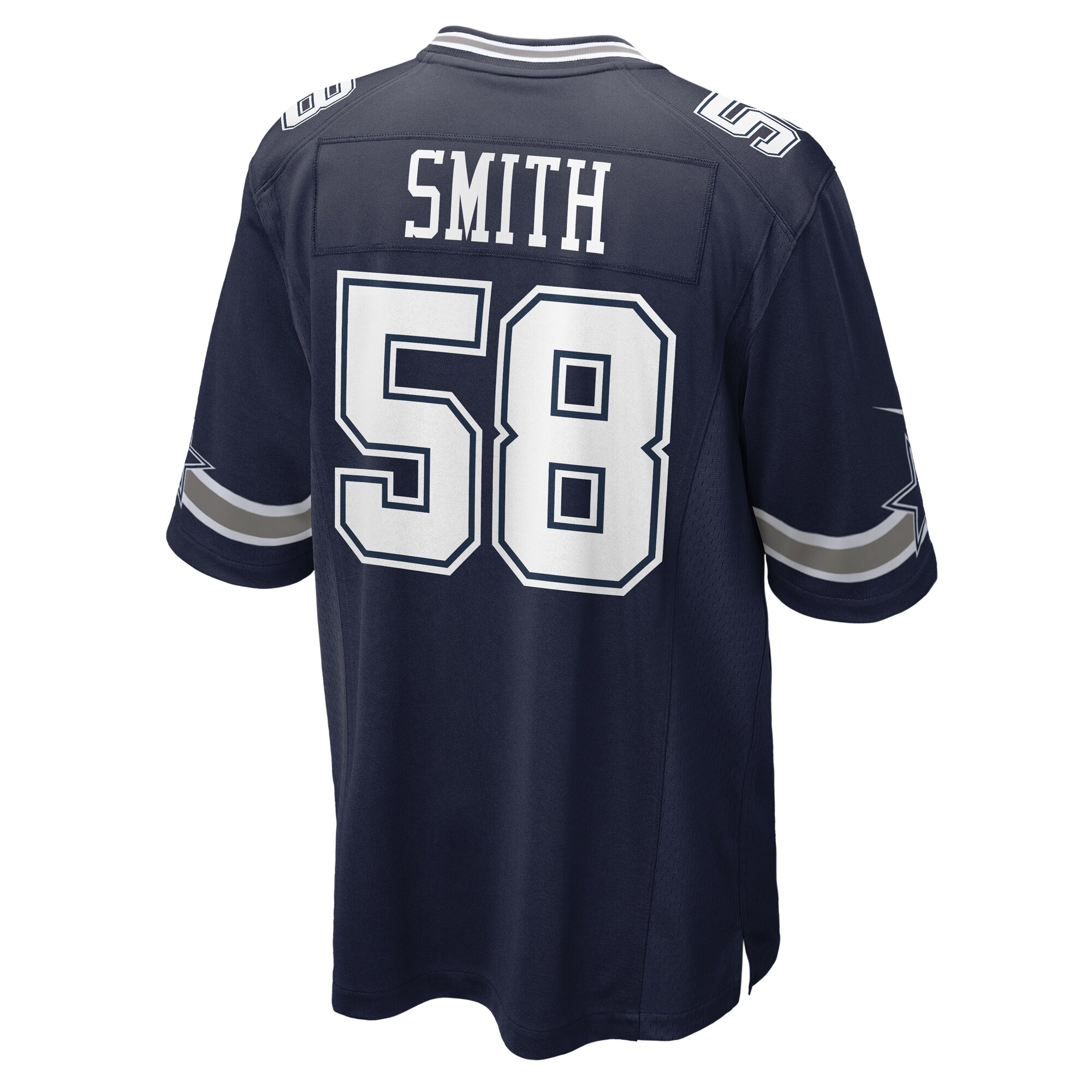 Dallas Cowboys Mazi Smith Navy Game NFL Jersey Men's