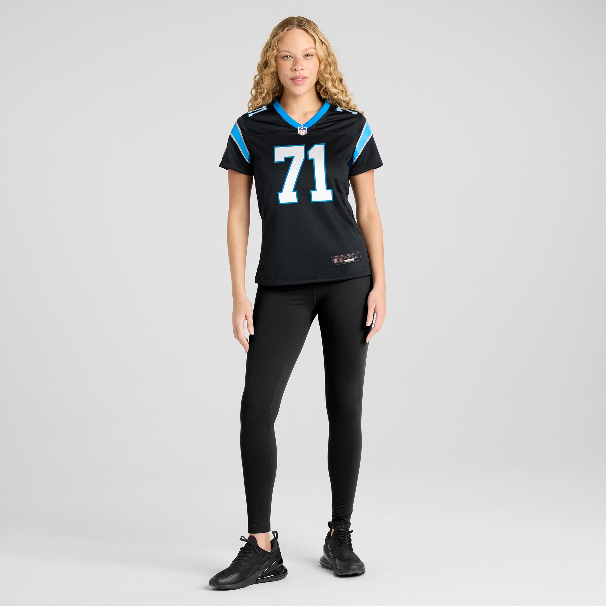 Carolina Panthers Chris Wormley Black Game NFL Jersey Women's