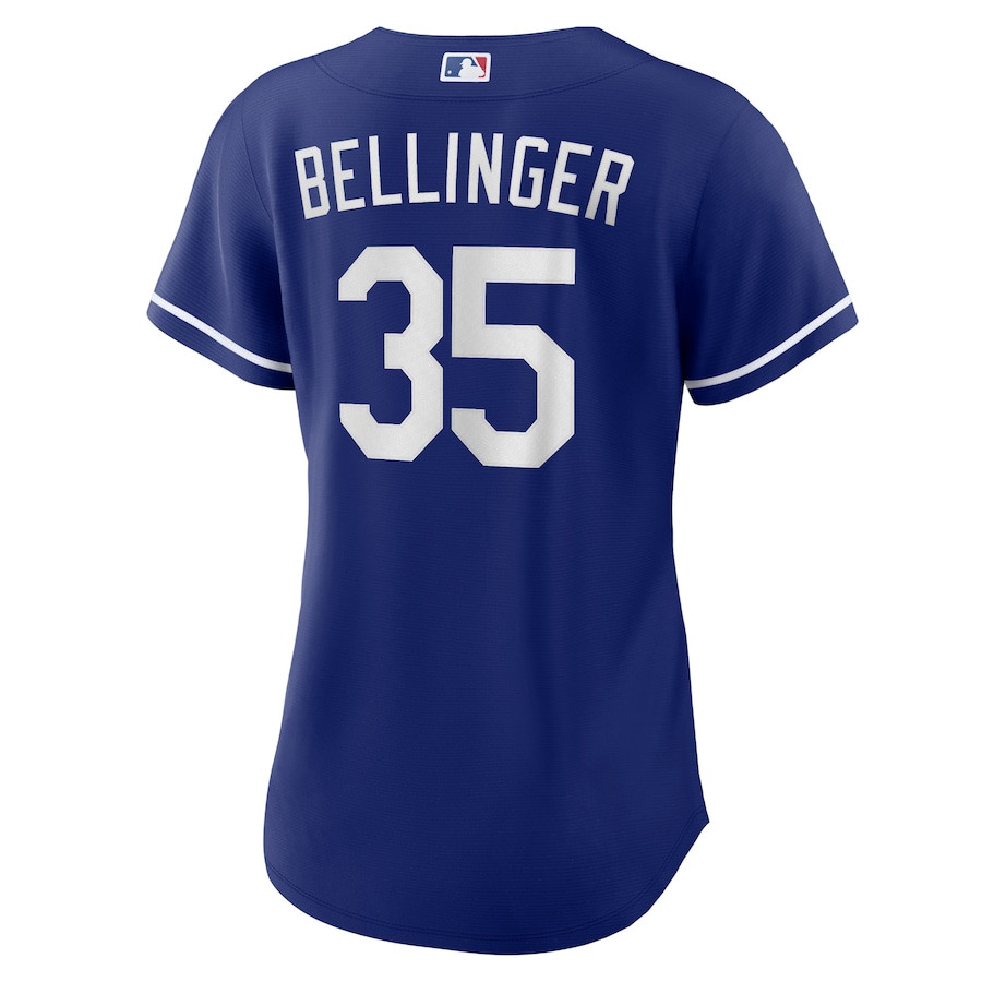 Cody Bellinger 35 Los Angeles Dodgers Alternate Royal MLB Jersey Women's