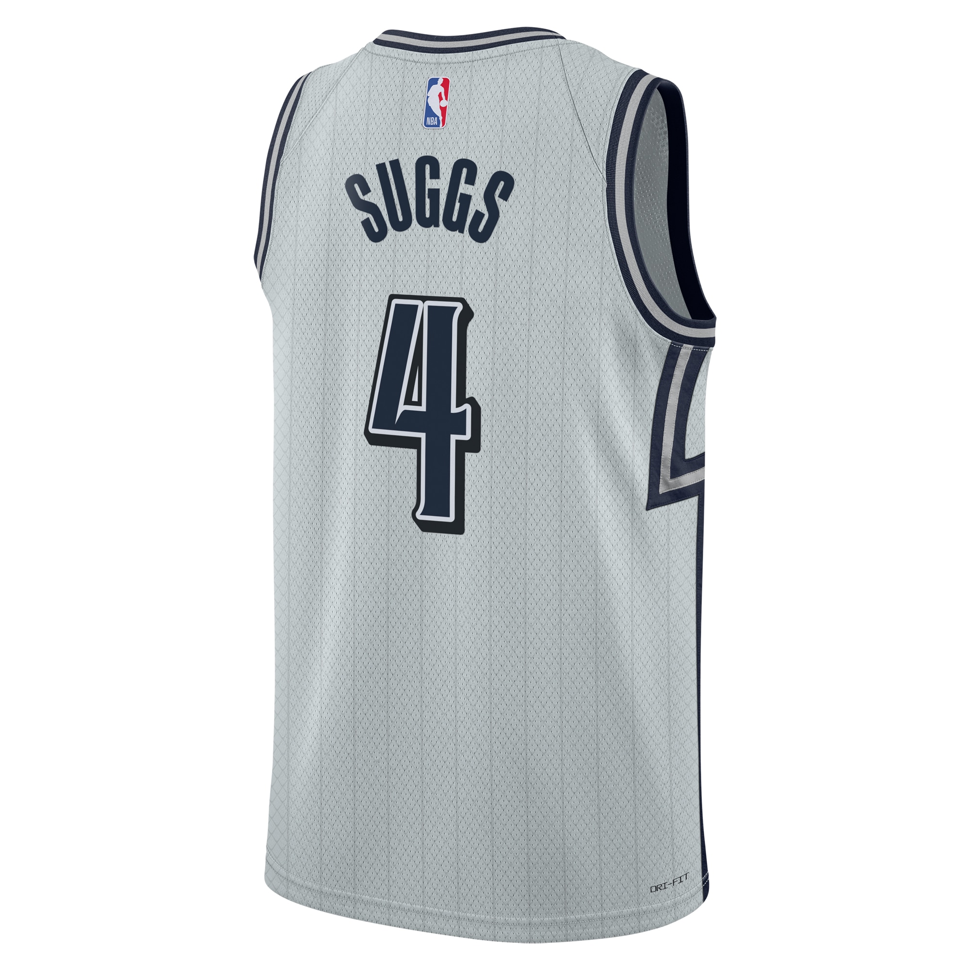 Camiseta City Edition Swingman de Orlando Magicc 2024 Plateada Jalen Sugg Unisex NBA Jersey Unisex