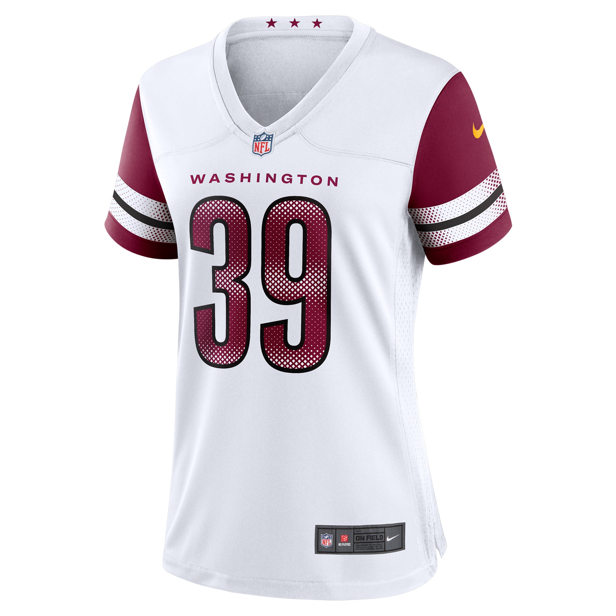 Washington Commanders Jeremy Reaves White Game NFL Jersey Women's