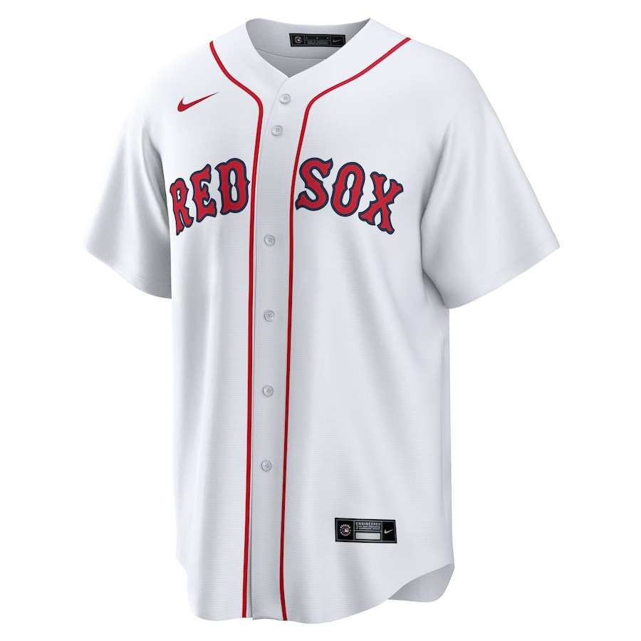 Yu Chang 20 Boston Red Sox Home White MLB Jersey Men's
