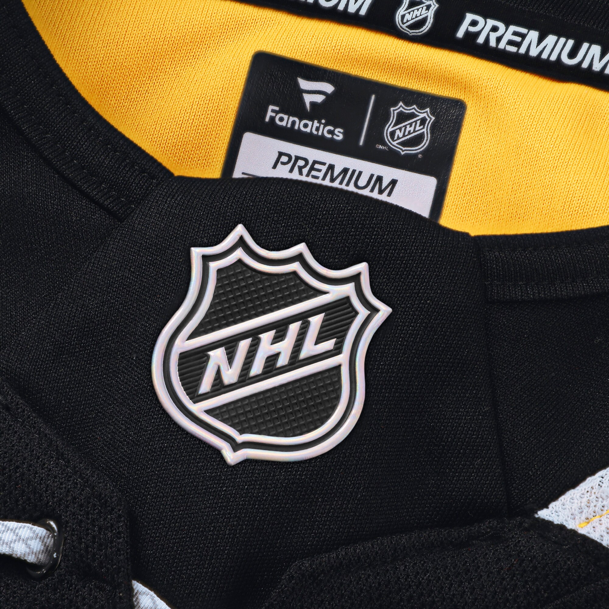Boston Bruins Black Home Premium Custom NHL Jersey Men's