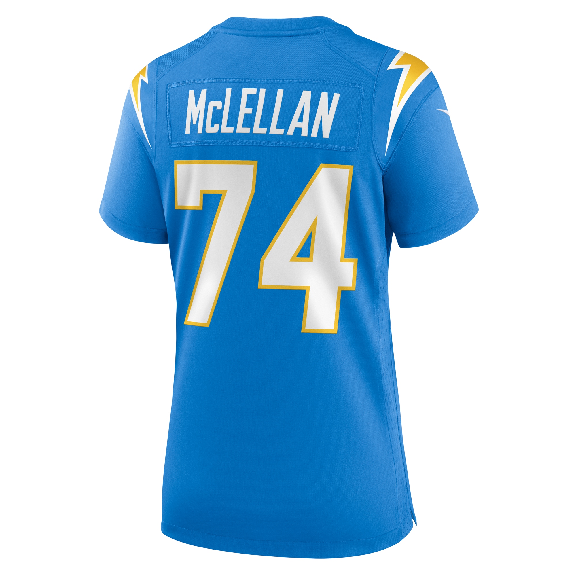 Los Angeles Chargers Tyler McLellan Powder Blue Game NFL Jersey Women's