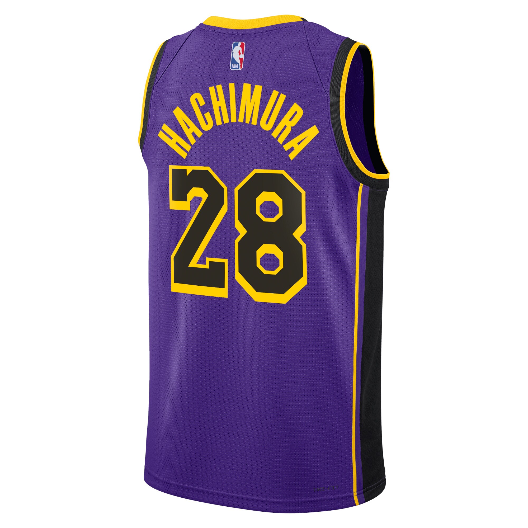 Los Angeles Lakers Jordan Statement Edition Swingman Purple Rui Hachimur Unisex NBA Jersey Unisex