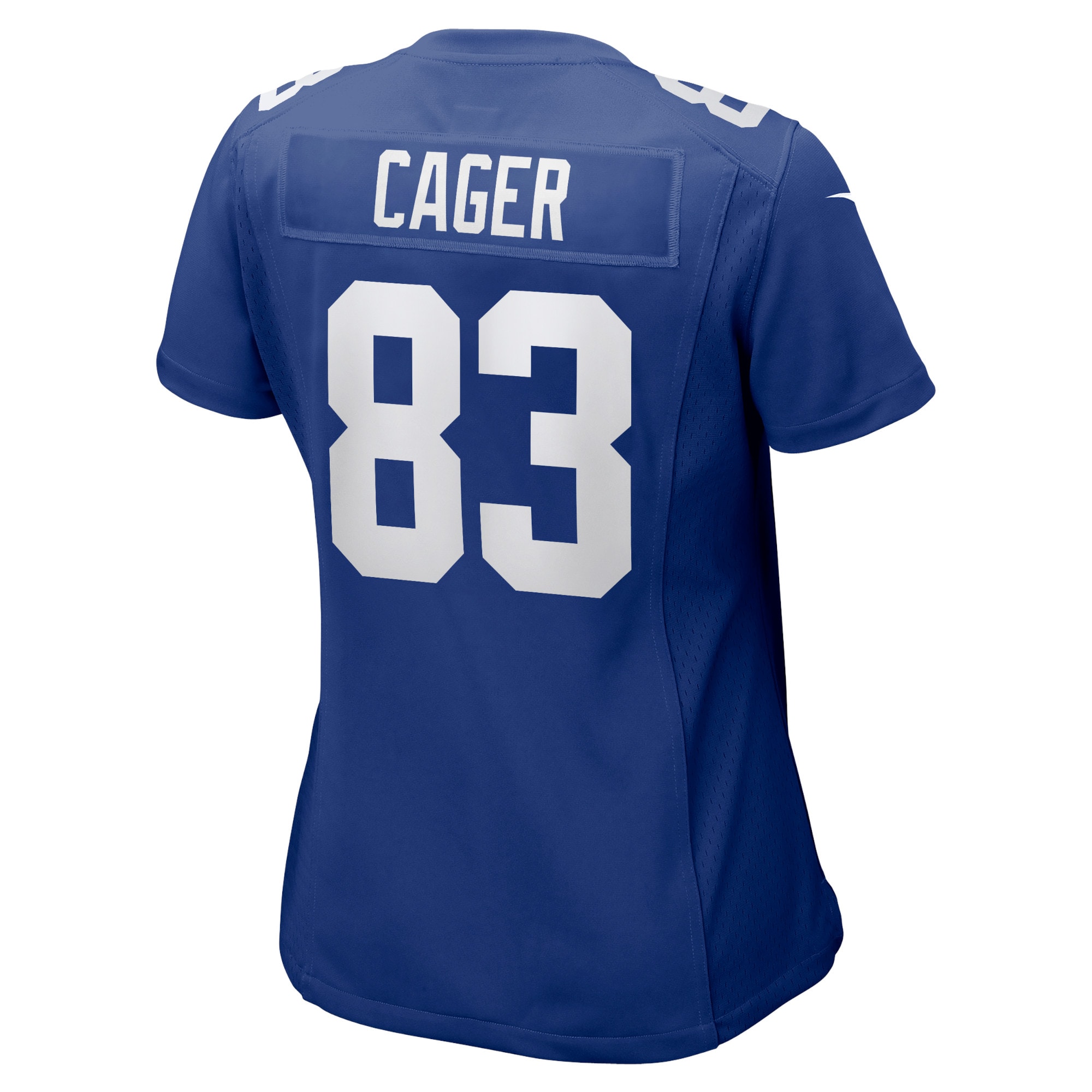 New York Giants Lawrence Cager Royal Home Game Player NFL Jersey Women's