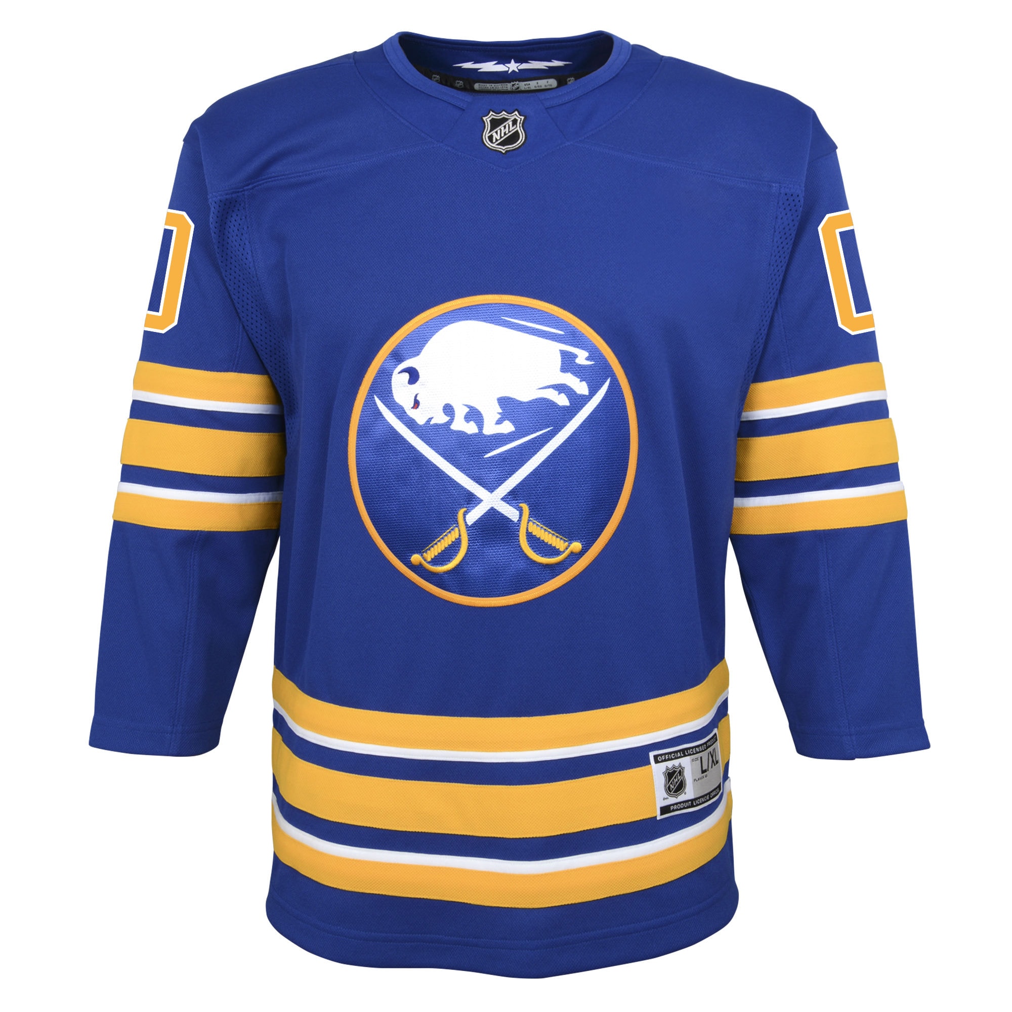 Buffalo Sabres Royal Home Custom Premier NHL Jersey Youth