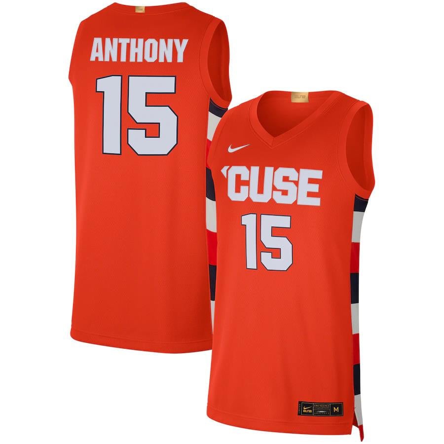 Carmelo Anthony Syracuse Orange Limited Orange NCAA Jersey Men's