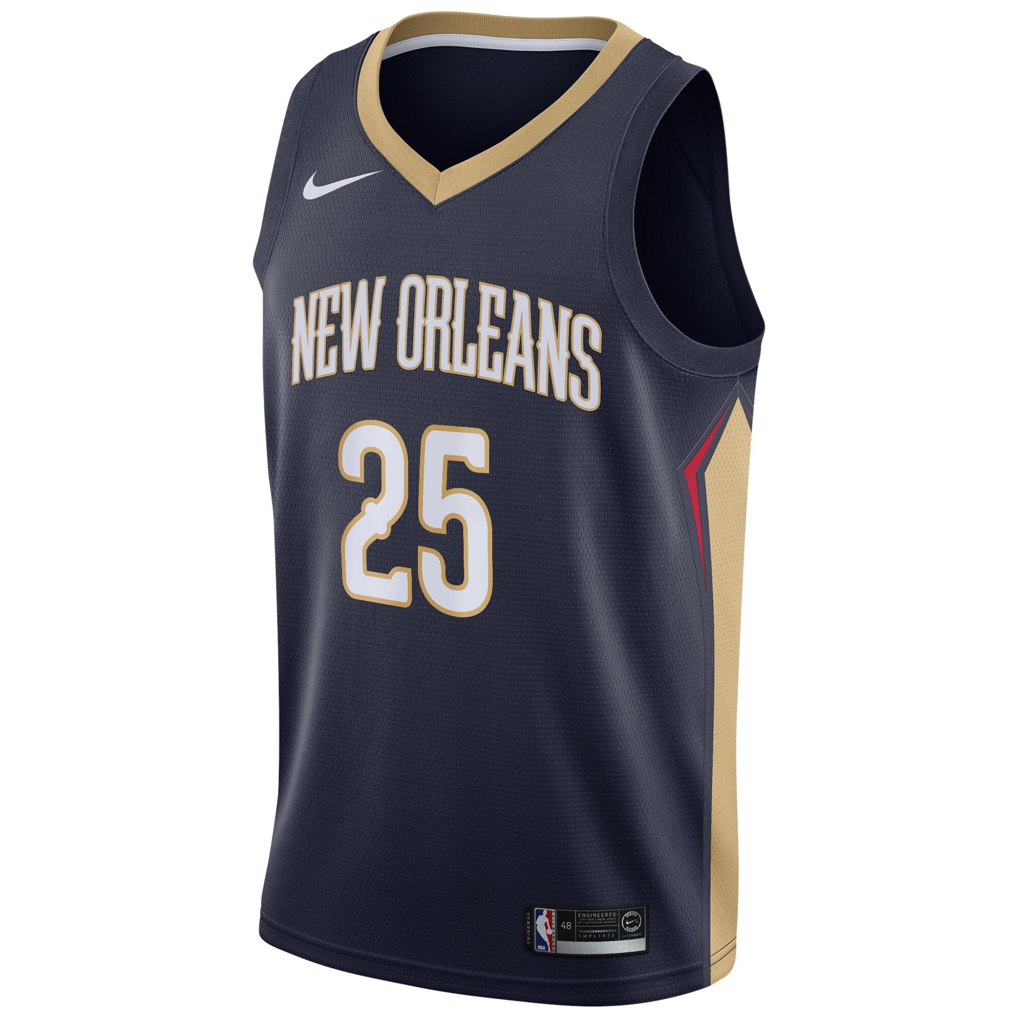 New Orleans Pelicans Swingman Navy Trey Murphy II Icon Edition NBA Jersey Youth