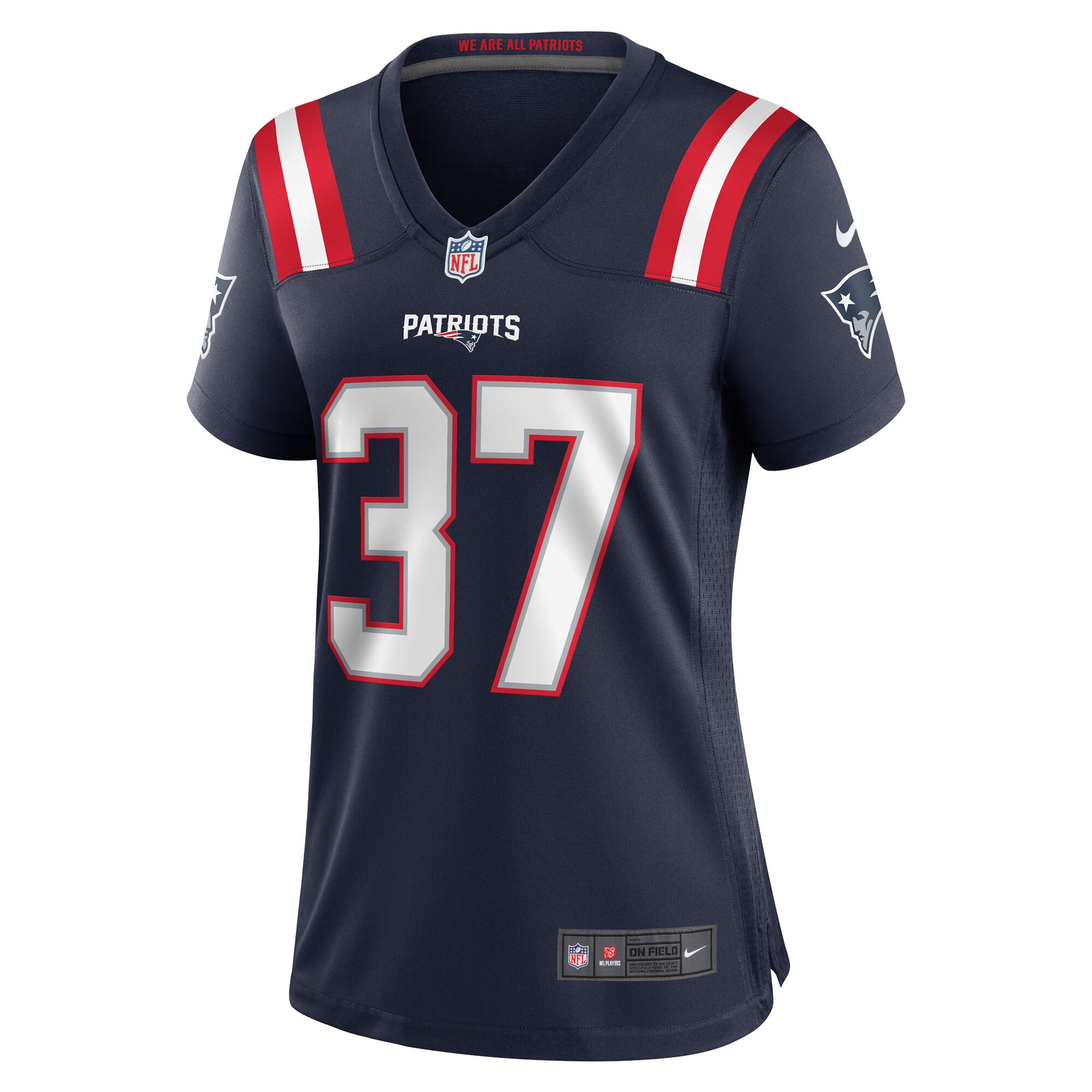 New England Patriots Chad Ryland Navy Team Game NFL Jersey Women's