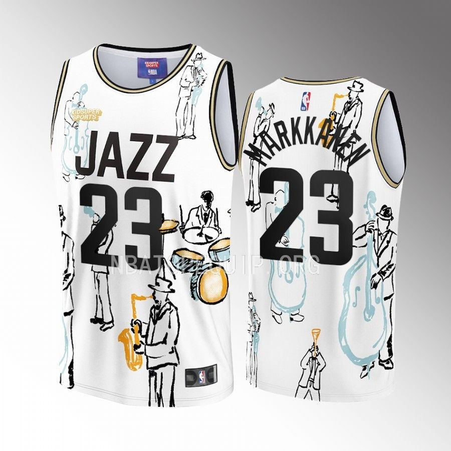 Lauri Markkanen 23 Utah Jazz KidSuper Studio Unisex Hometown NBA Jersey Unisex