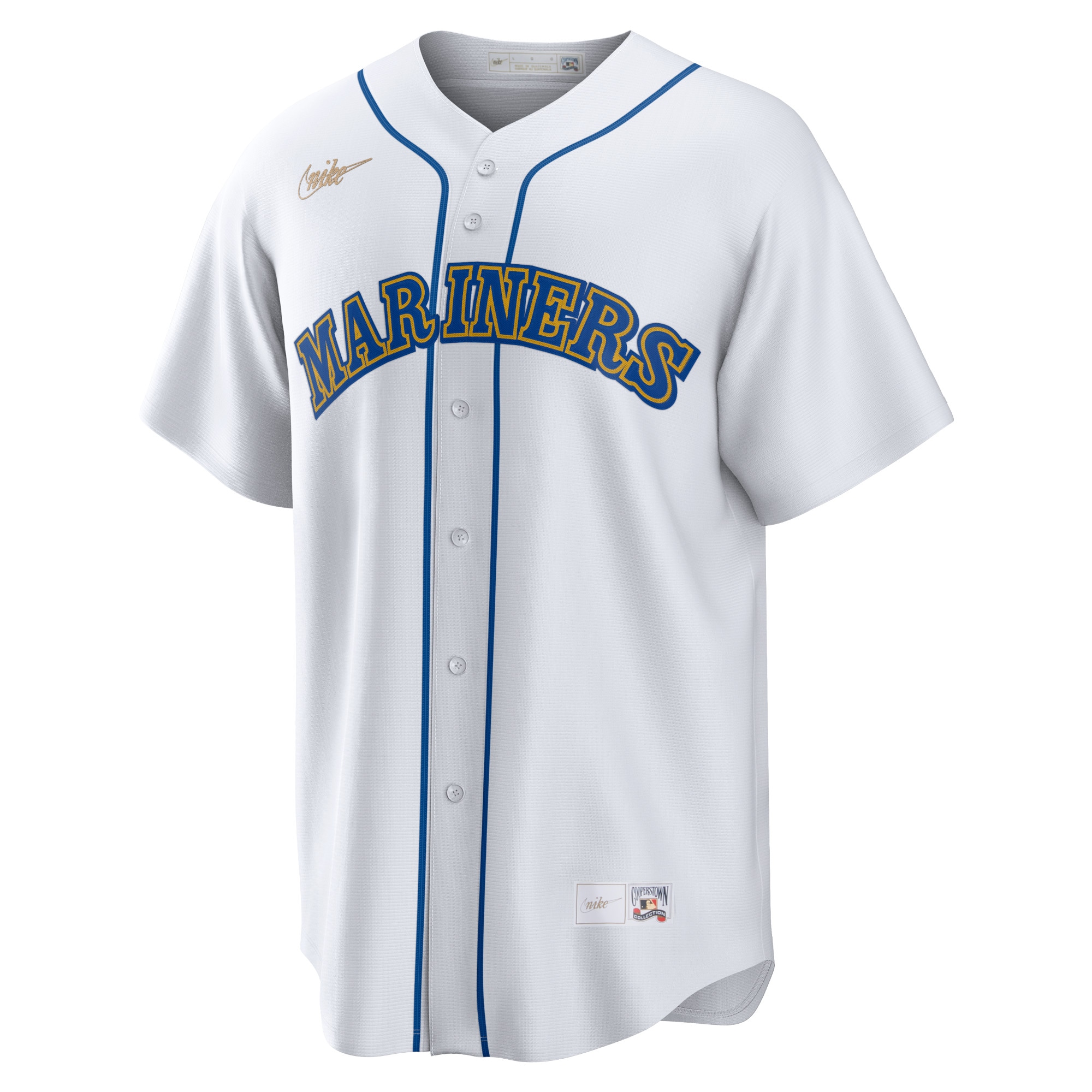 Seattle Mariners Edgar Martinez White Home Cooperstown Collection Player MLB Jersey Men's