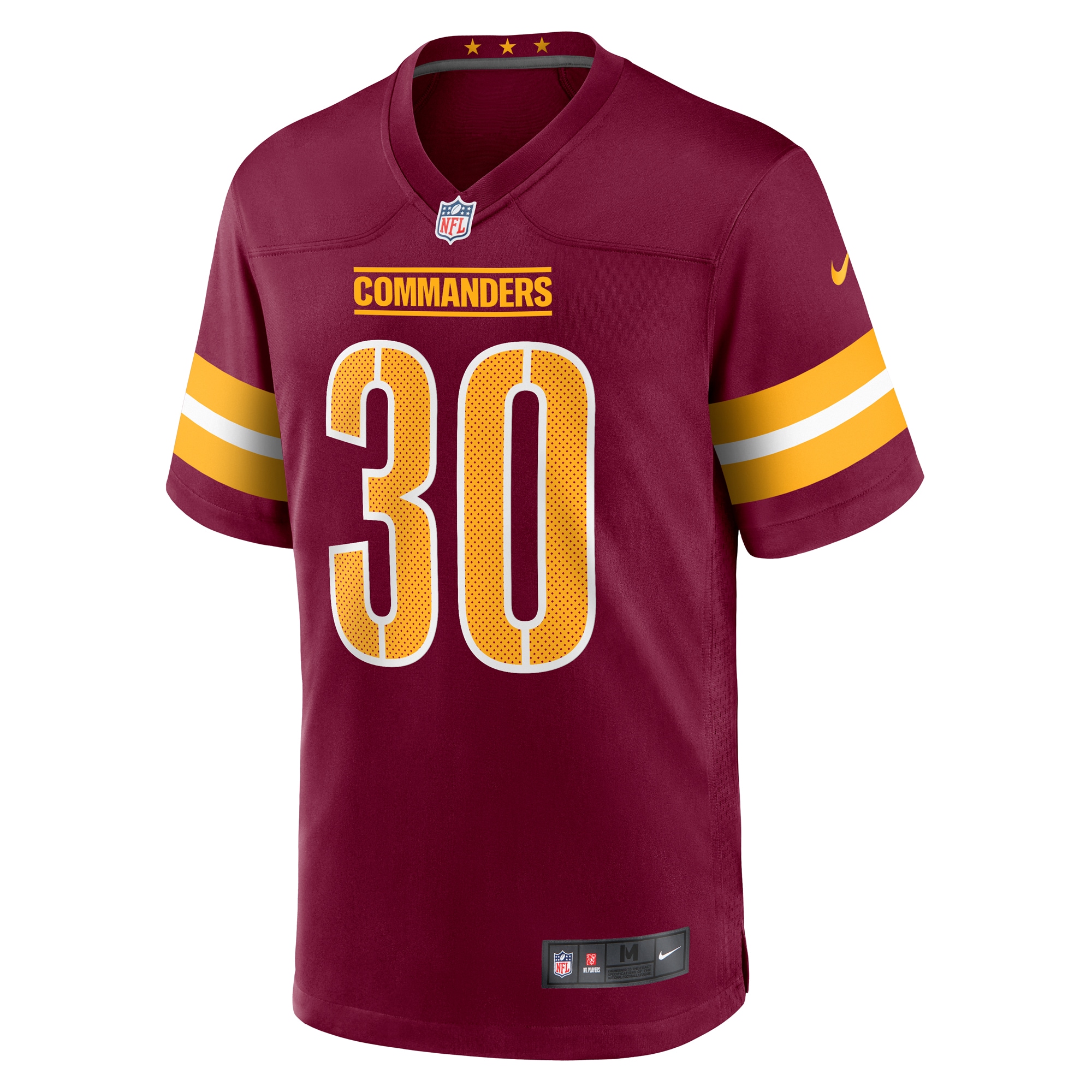 Washington Commanders Troy Apke Burgundy Game NFL Jersey Men's