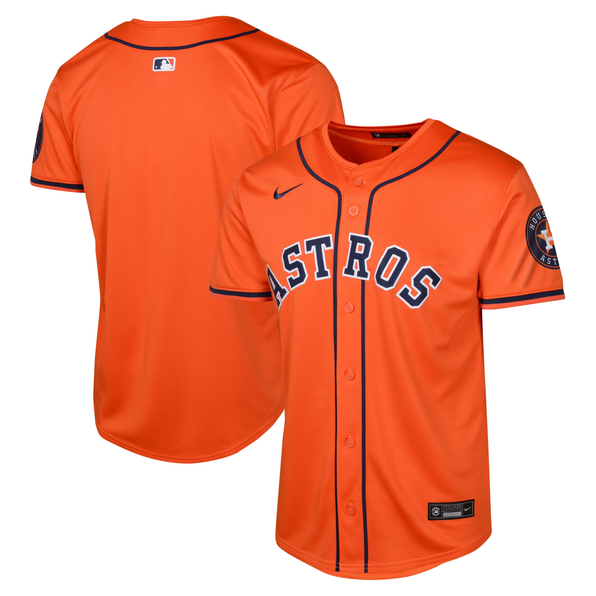 Houston Astros Orange Alternate Limited MLB Jersey Youth