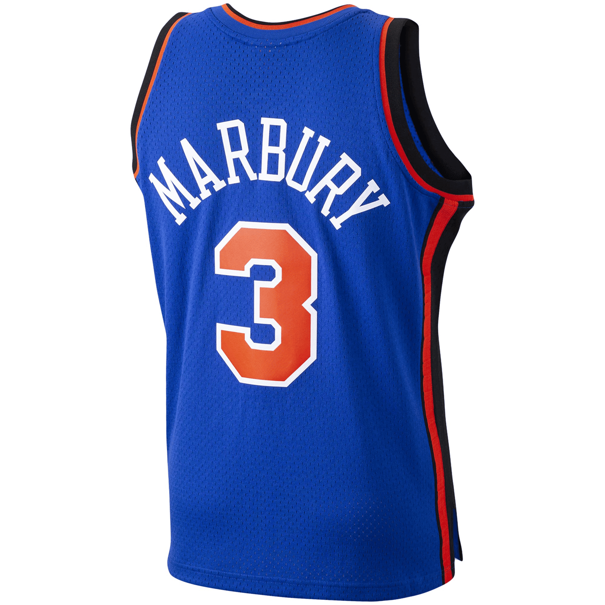 Stephon Marbury New York Knicks Mitchell Ness 2005-06 Hardwood Classics Swingman Player Blue NBA Jersey Men's