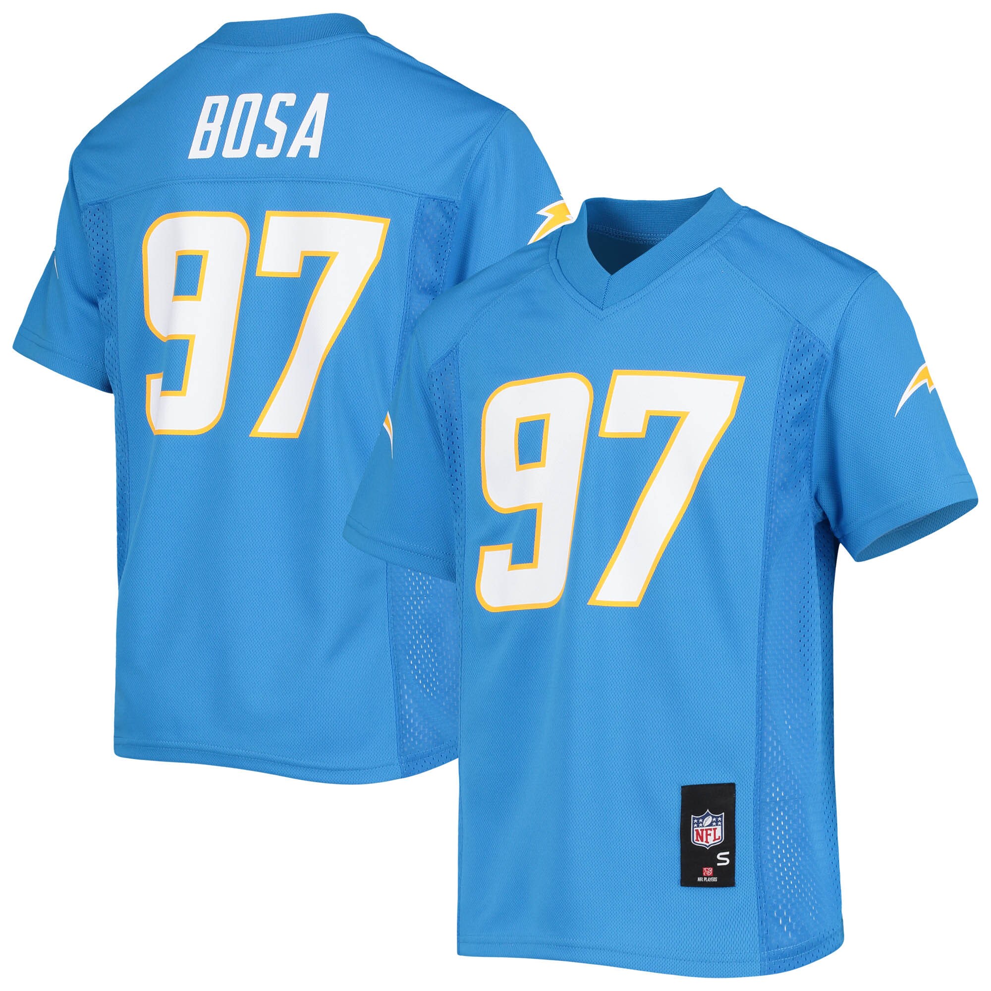 Los Angeles Chargers Joey Bosa Powder Blue Player NFL Jersey Youth