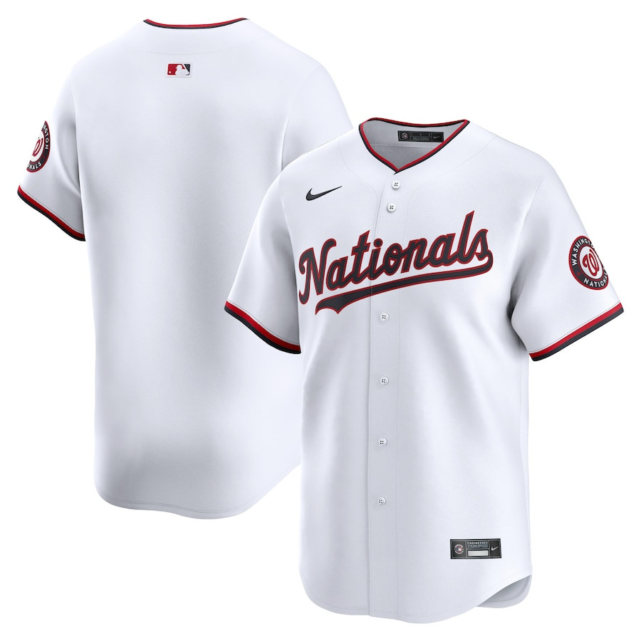 Washington Nationals Home Limited White MLB Jersey Youth