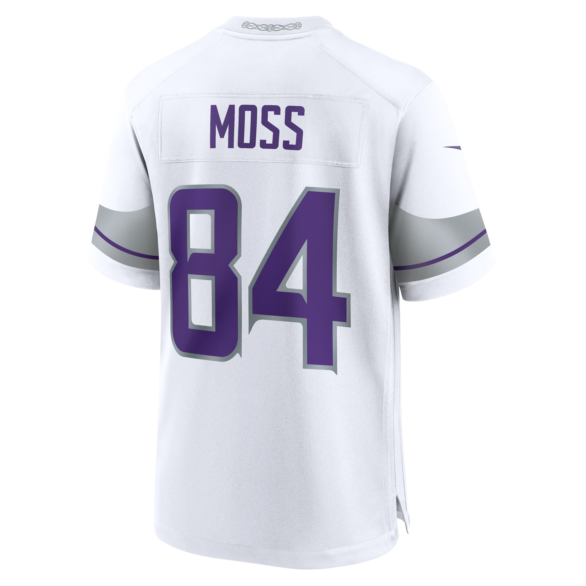 Minnesota Vikings Randy Moss White Alternate Retired Player Game NFL Jersey Men's