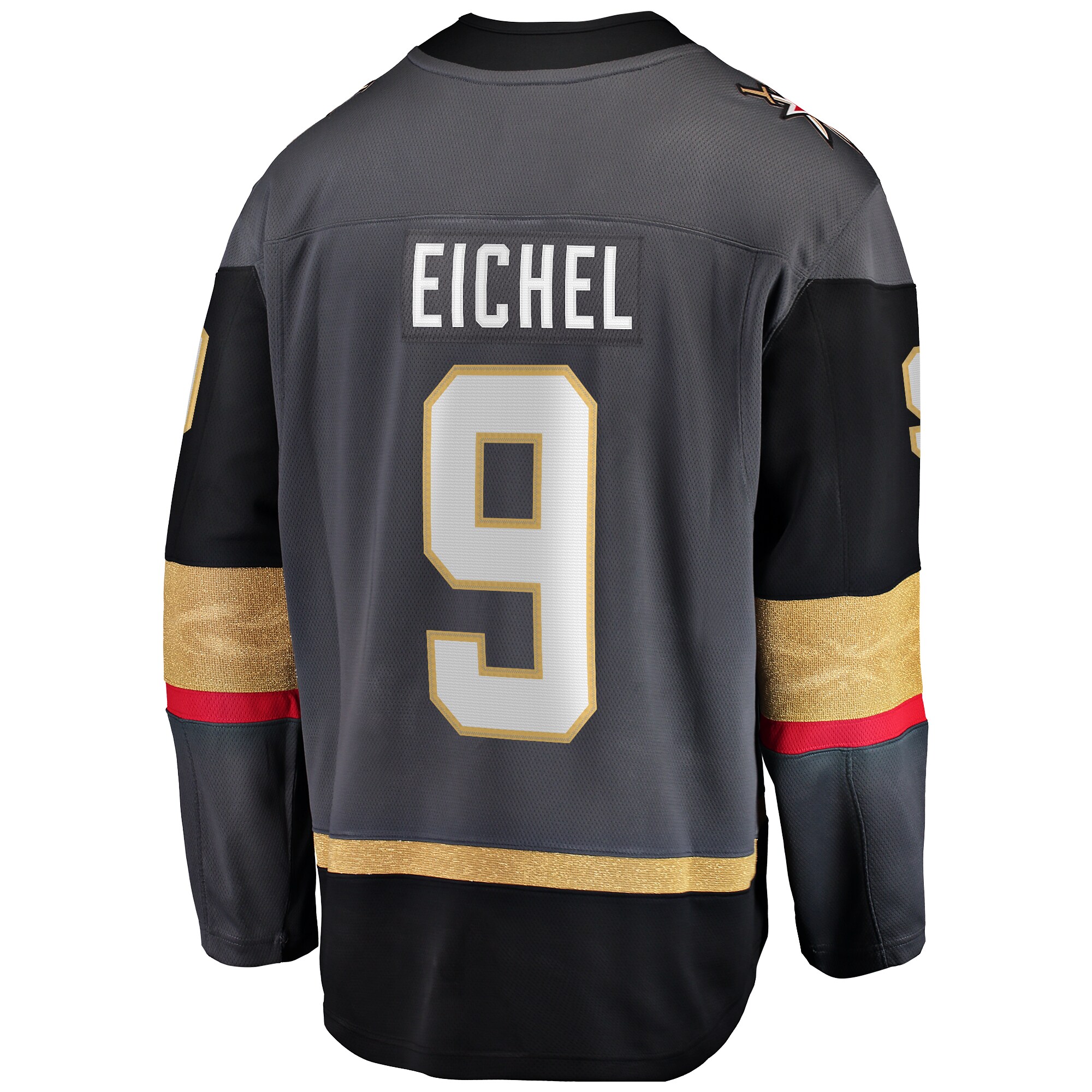Vegas Golden Knights Jack Eichel Gray Premier Breakaway Player NHL Jersey Men's
