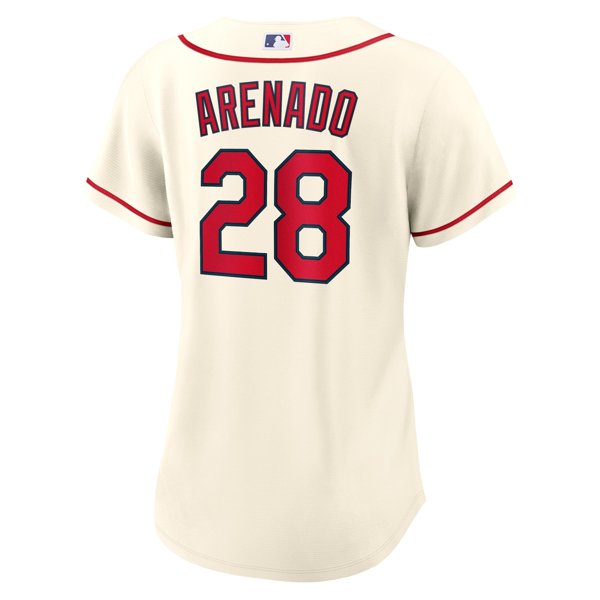 St. Louis Cardinals Nolan Arenado Cream Alternate Player MLB Jersey Women's