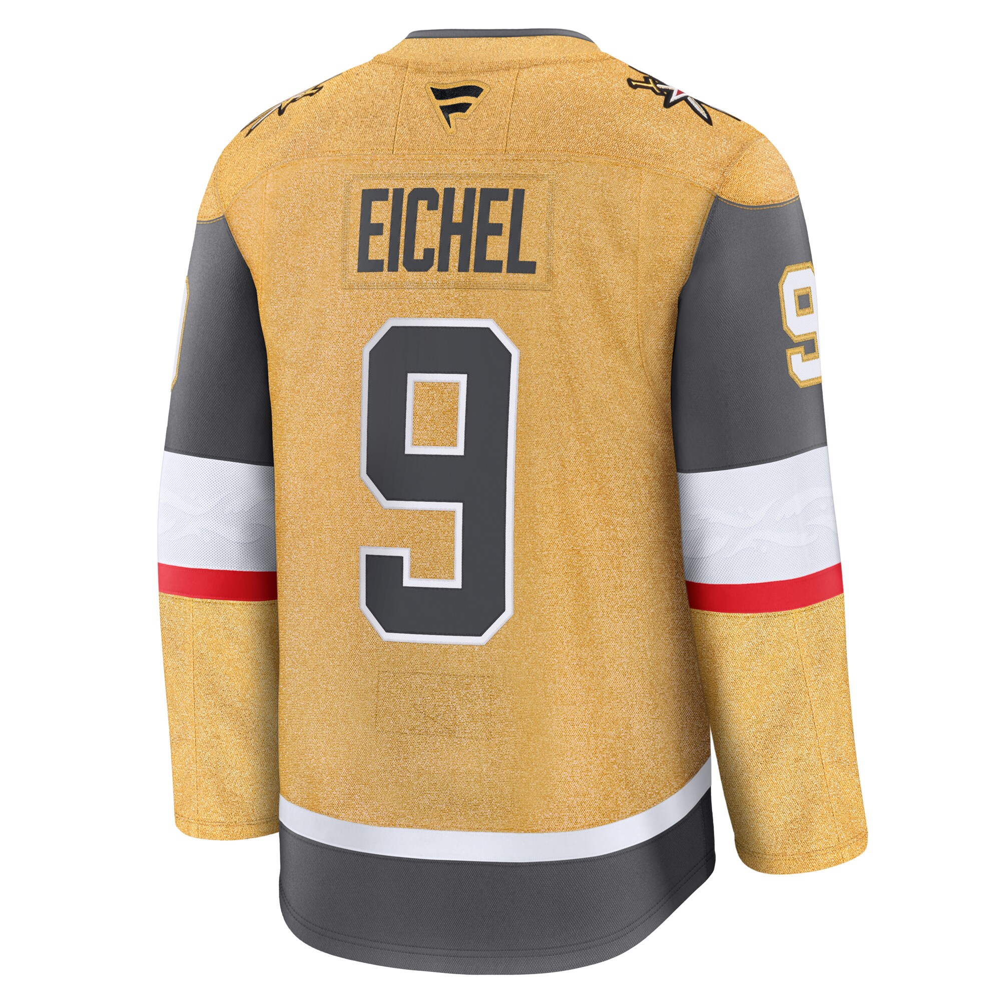 Vegas Golden Knights Jack Eichel Gold Home Premium NHL Jersey Men's