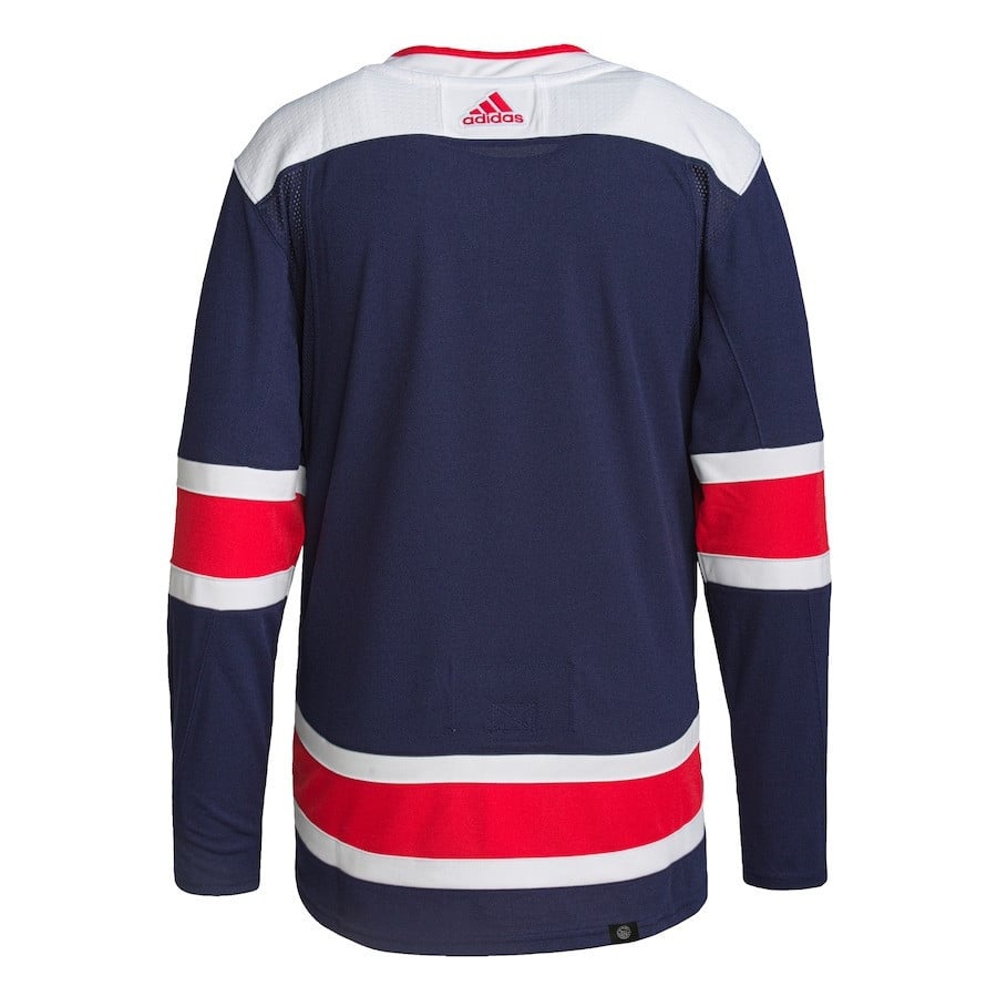 Ryan Leonard #9 Washington Capitals 2023 Draft Alternate Navy NHL Jersey Men's