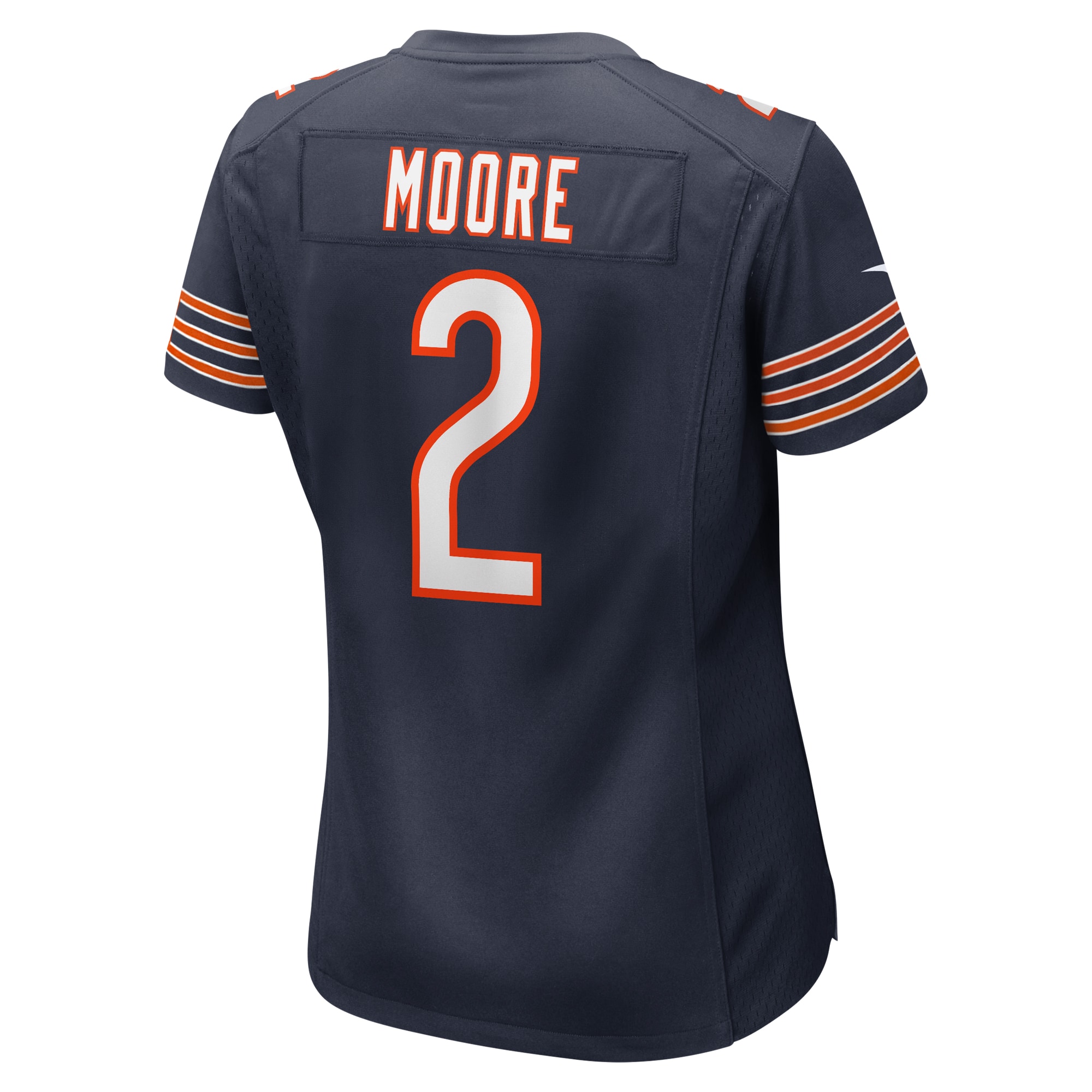 Chicago Bears D.J. Moore Navy Player NFL Jersey Women's