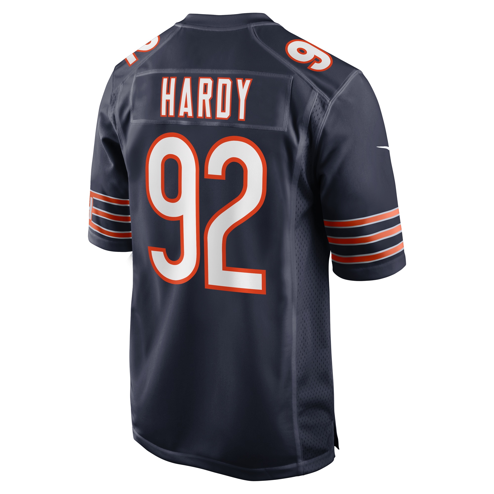 Chicago Bears Daniel Hardy Navy Team Game NFL Jersey Men's