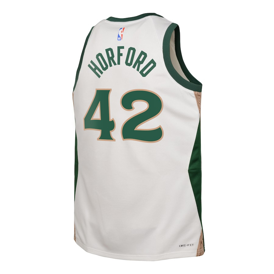 Al Horford 42 Boston Celtics 2023/24 City Edition Swingma White NBA Jersey Youth
