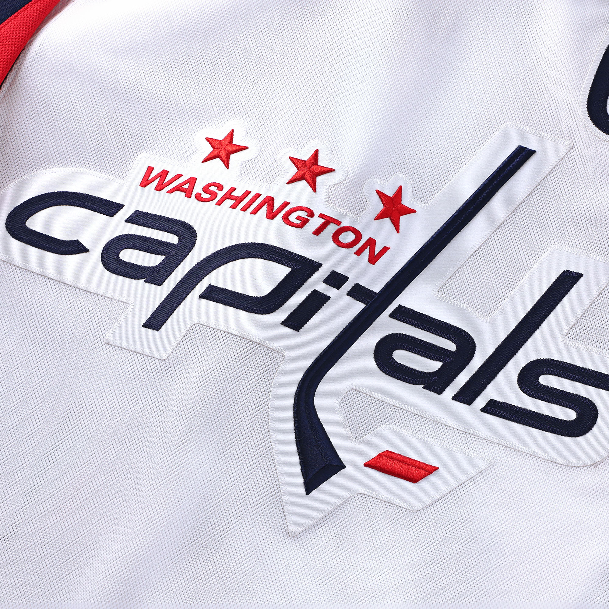 Washington Capitals White Away Premium Custom NHL Jersey Men's