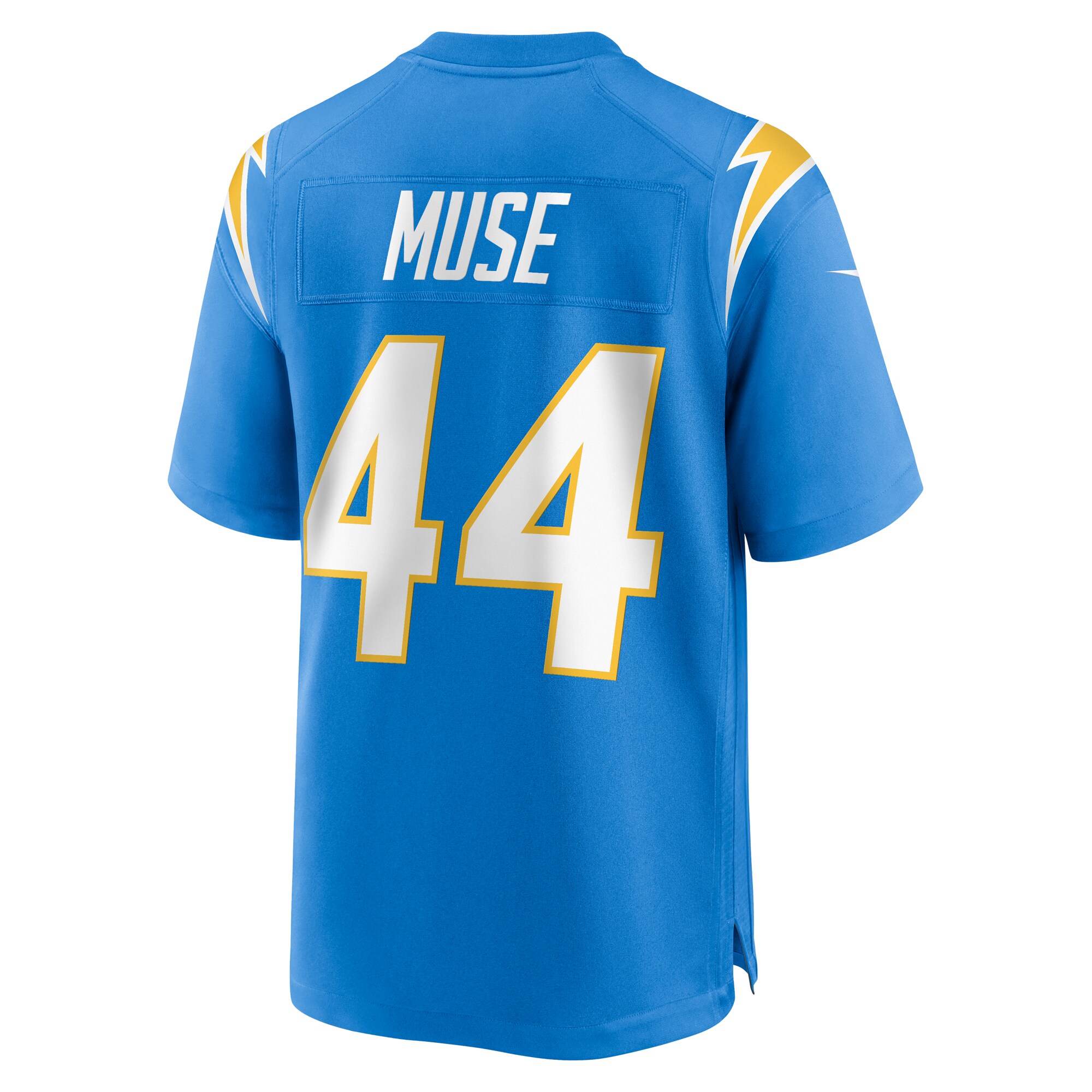 Los Angeles Chargers Tanner Muse Powder Blue Team Game NFL Jersey Men's