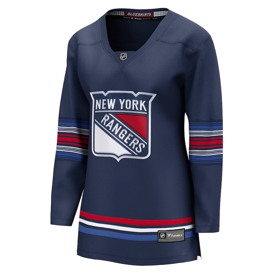 Jonathan Quick 32 New York Rangers Alternate Premier Breakaway Navy NHL Jersey Women's