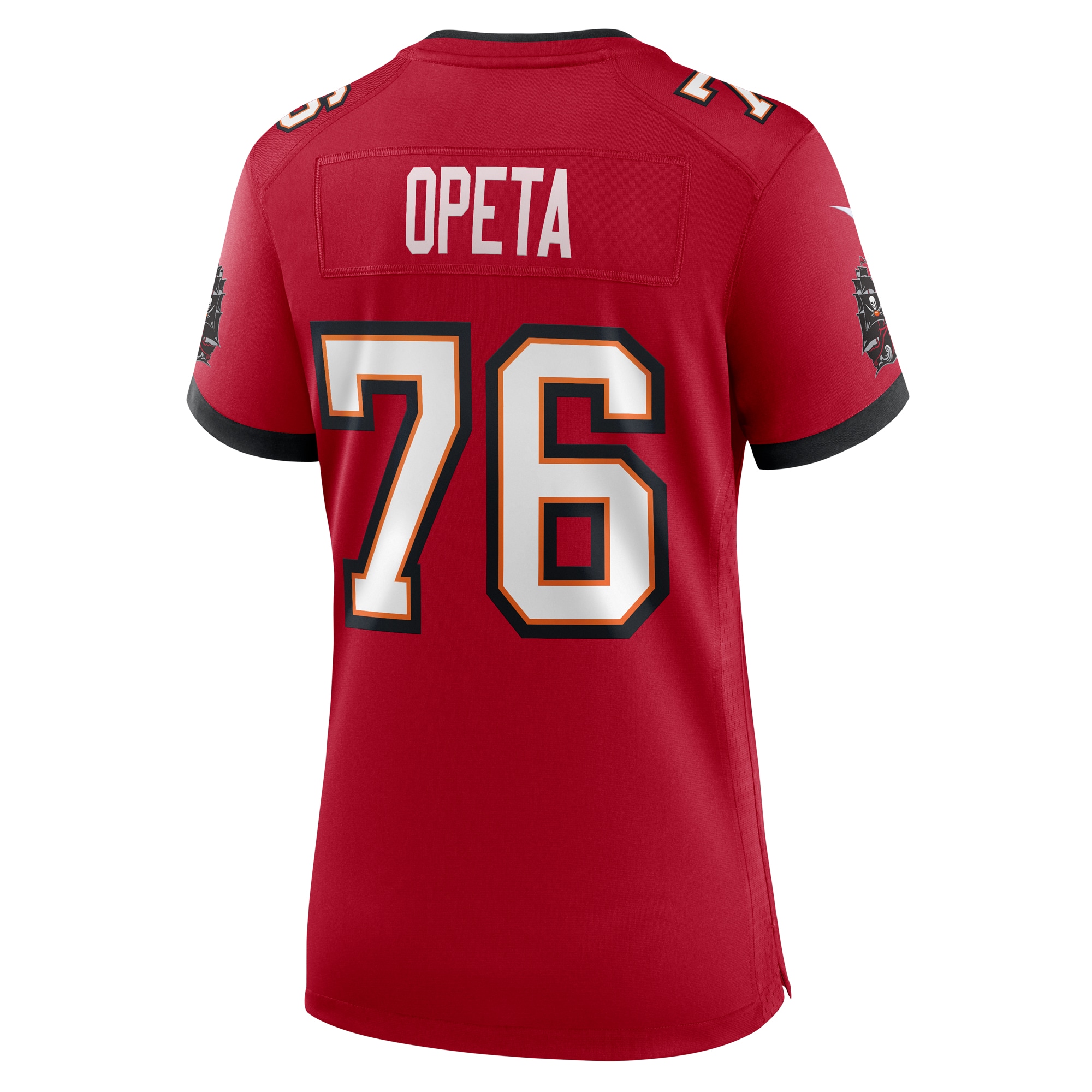Tampa Bay Buccaneers Iosua Opeta Red Game NFL Jersey Women's