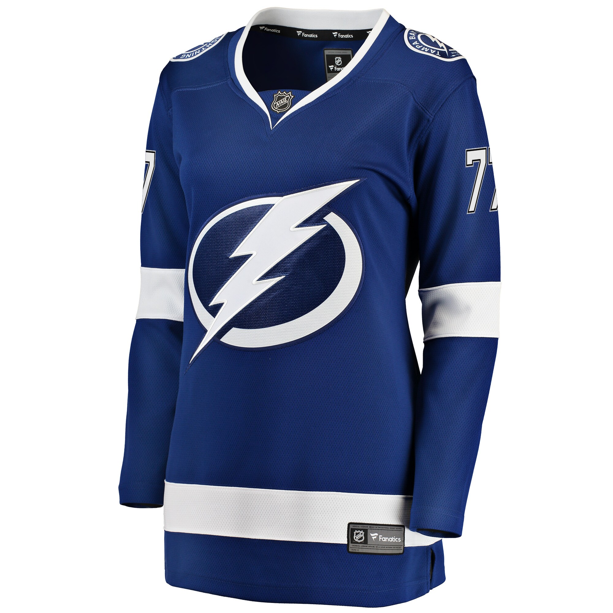 Tampa Bay Lightning Victor Hedman Blue Breakaway Player NHL Jersey Women's
