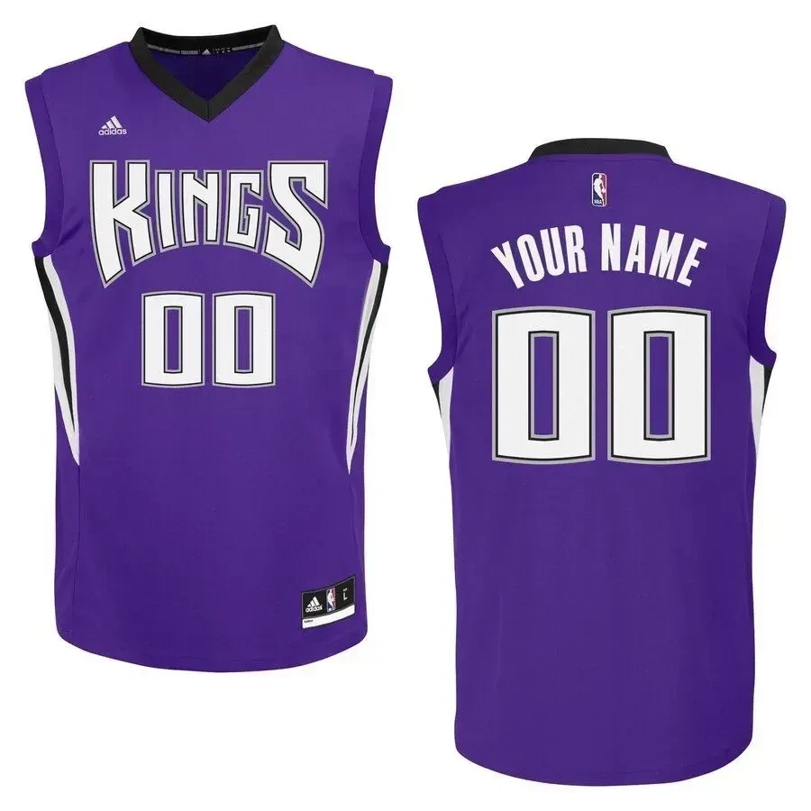 Sacramento Kings Custom Road NBA Jersey Men's