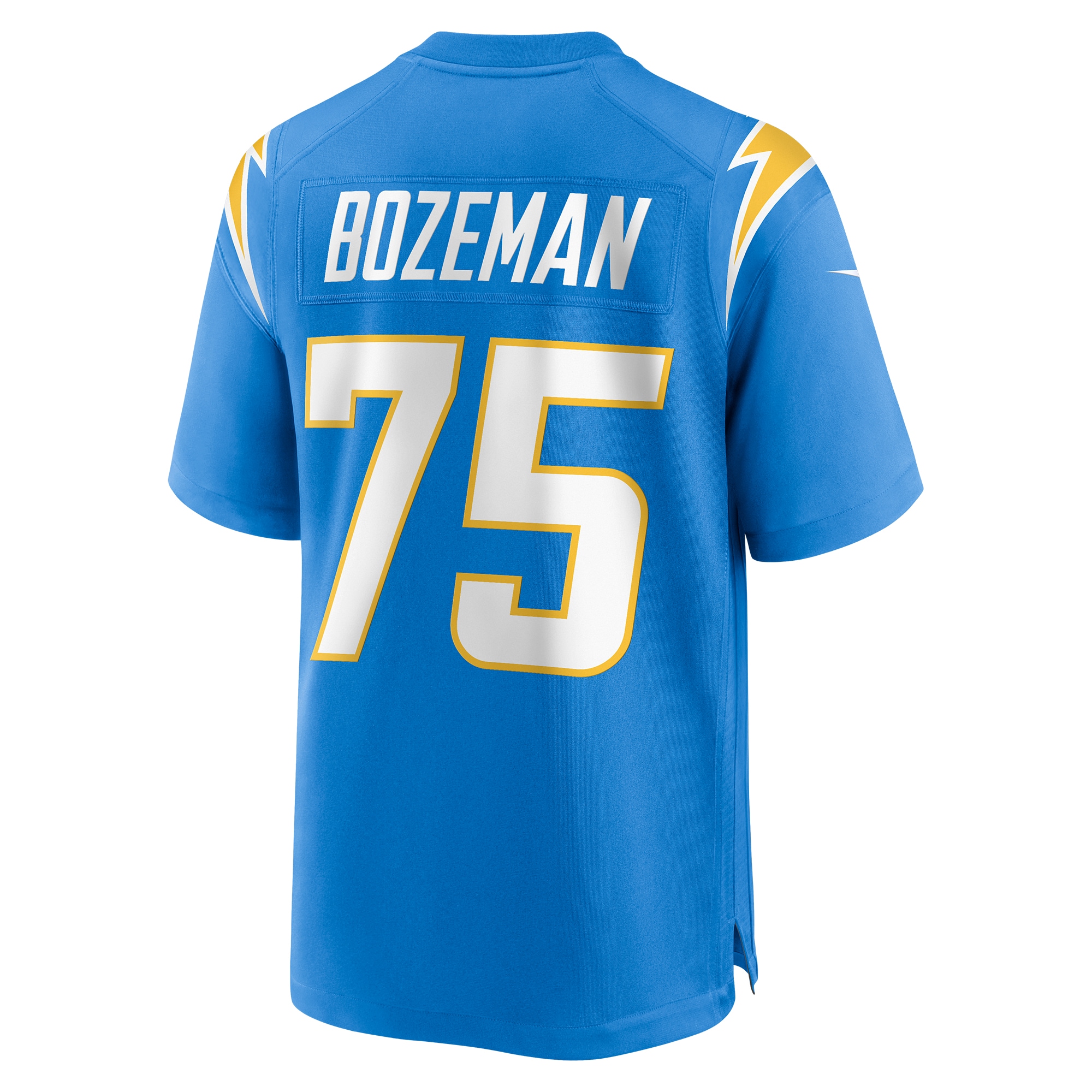 Los Angeles Chargers Bradley Bozeman Powder Blue Game NFL Jersey Men's