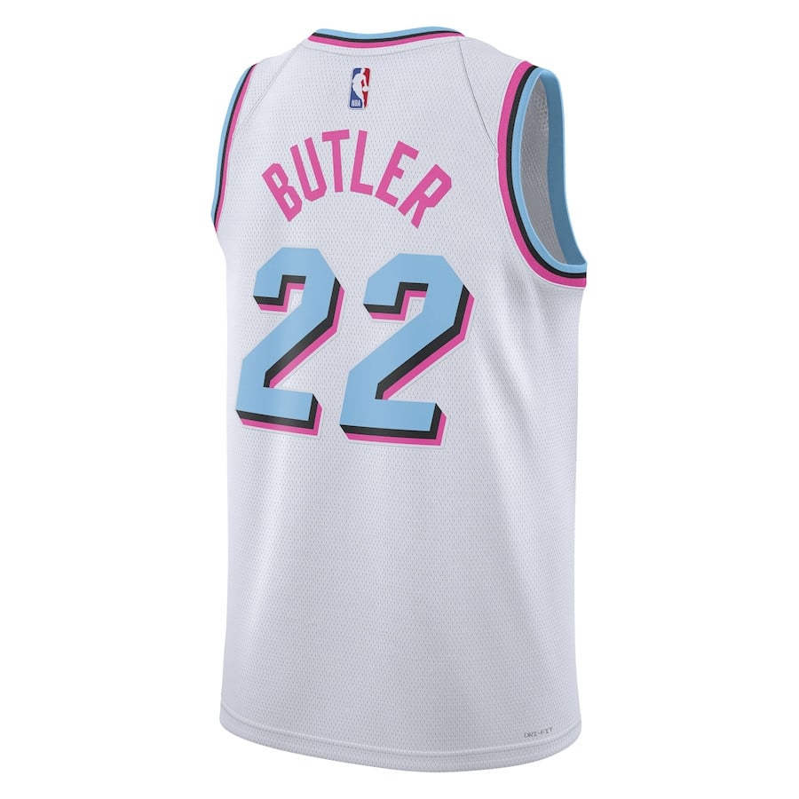 Jimmy Butler 22 Miami Heat Unisex 2024/25 Swingman Player City Editio White NBA Jersey Unisex